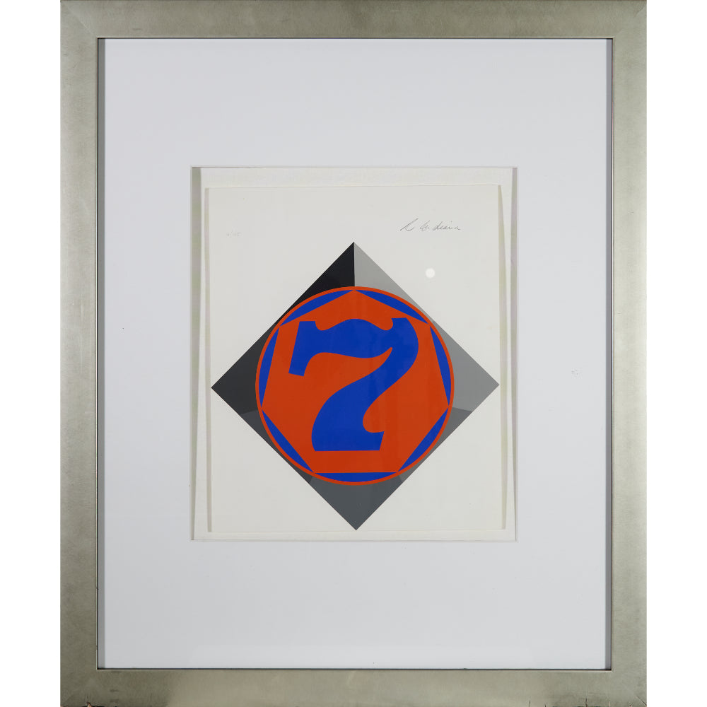 ROBERT INDIANA (1928 – 2018) – Screenprint – Heptagon