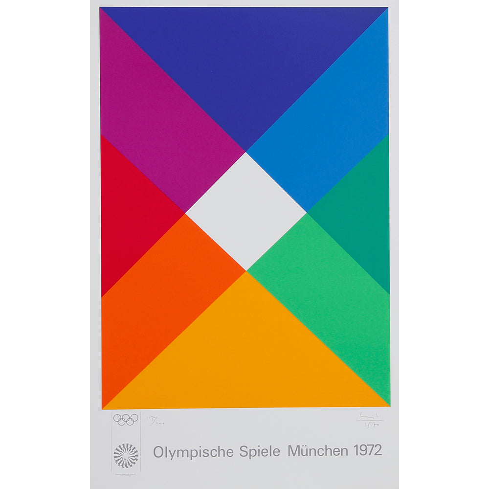 Max Bill - Olympische Spiele München 1972 (Olympics Munich 1972)