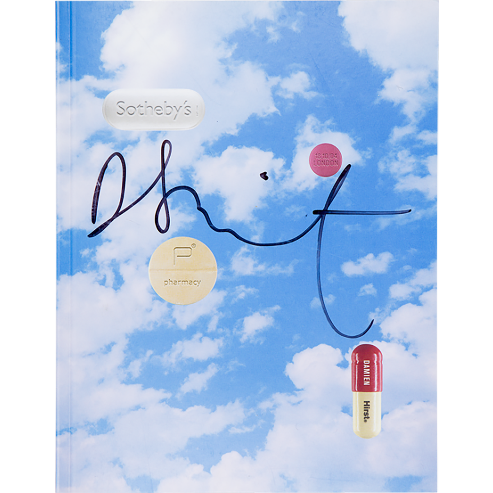 Damien Hirst — Sotheby’s Pharmacy Catalogue 2004 – signed