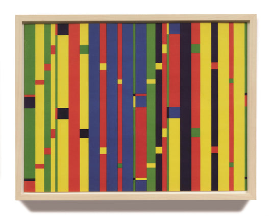 Richard Paul Lohse - Untitled screenprint