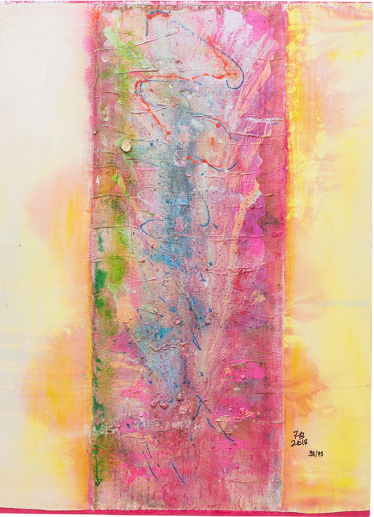 Frank Bowling - Untitled Pigment archival print