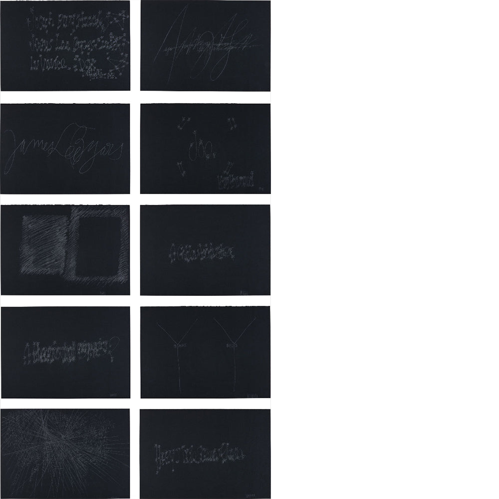 PORTFOLIO JOSEPH BEUYS – Frammenti Veneziani I-II-III-IIII-IIIII